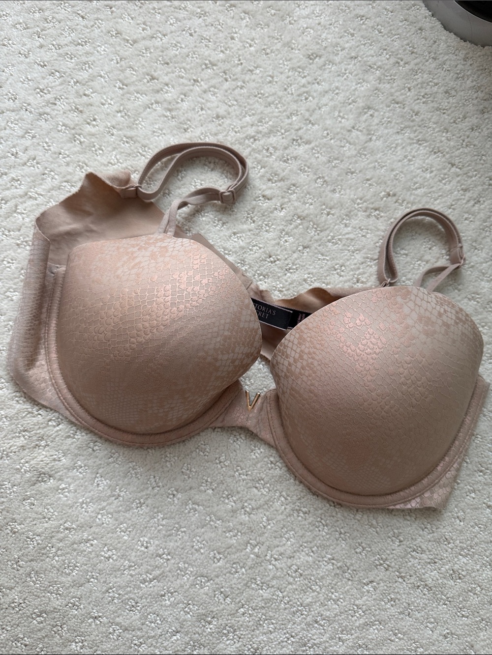 Victoria's Secret Nude Lined Demi